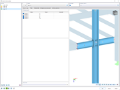 Přiřazení prutů, addon RF-/JOINTS Steel