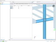 Přiřazení prutů, addon RF-/JOINTS Steel