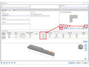 FAQ 005184 | Jak mohu v programu RFEM 6 odstranit nebo zmenšit spolupůsobící šířku žebra pro jednu stranu?