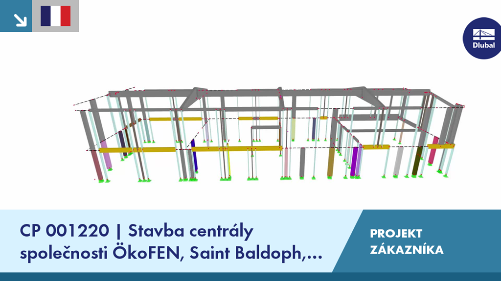 Vizualizace ústředí společnosti ÖkoFEN v Saint Baldophu, FRANCIE