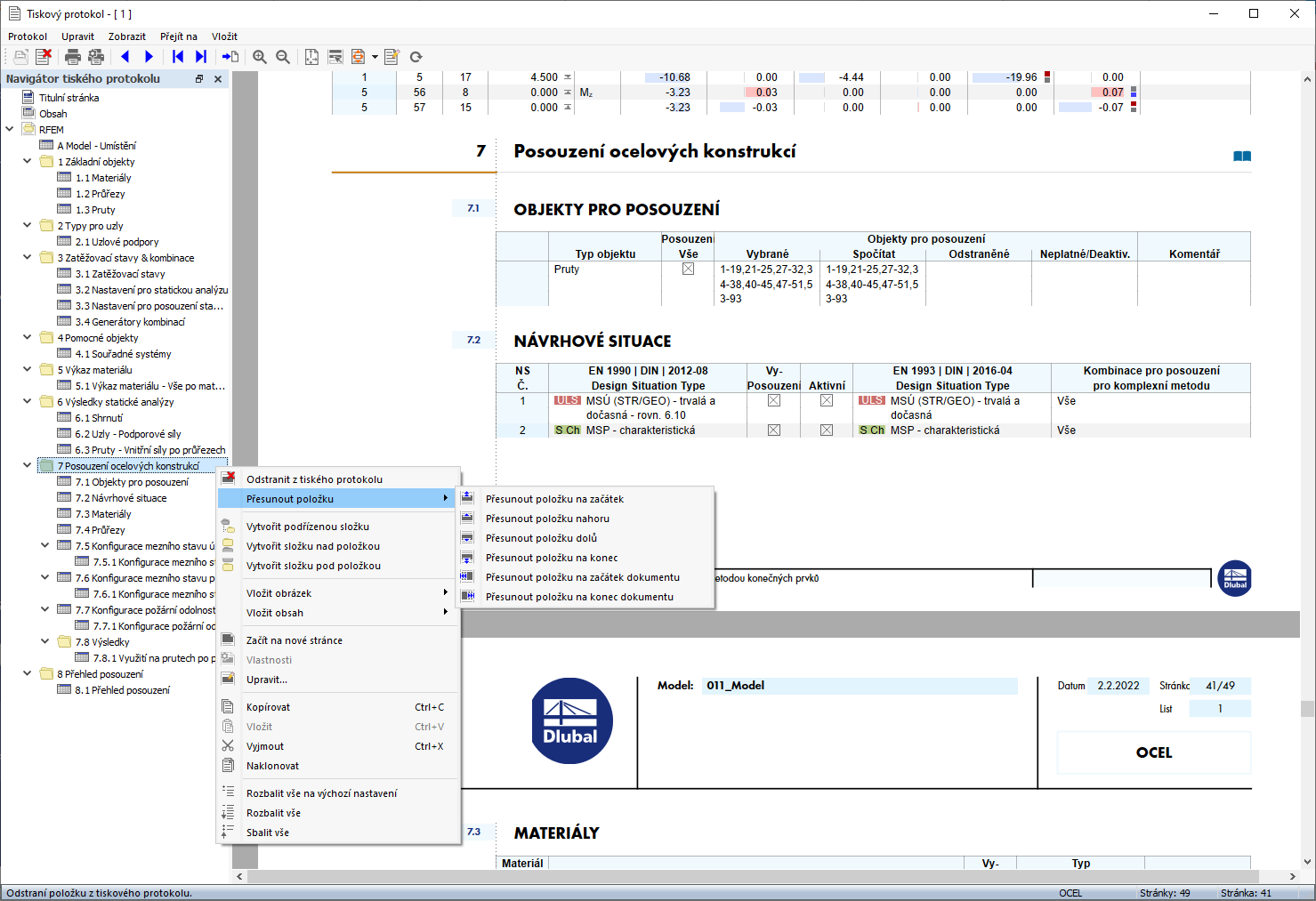 Navigátor tiského protokolu