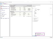 Tisk detailů posudku do tiskovém protokolu