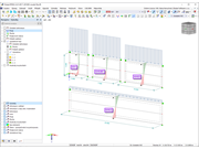 Průběh normálové síly (nx)