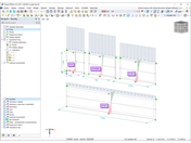 Průběh normálové síly (nx)