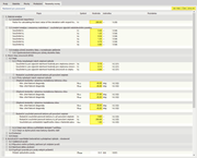 Upravit konfiguraci únosnosti - standardní parametry