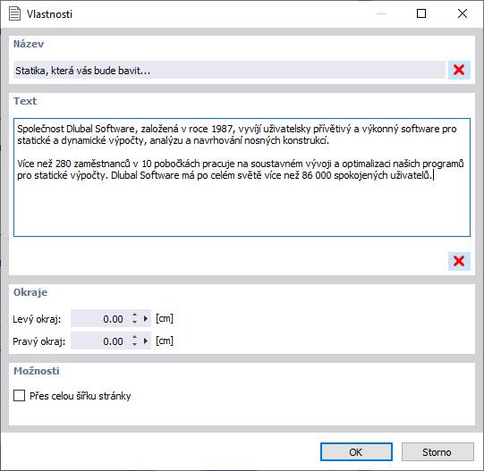 Vložit prostý text