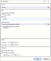 Integrace souboru PDF