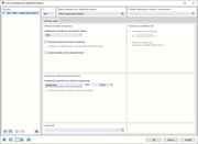 Dialog „Nové nastavení pro spektrální analýzu“