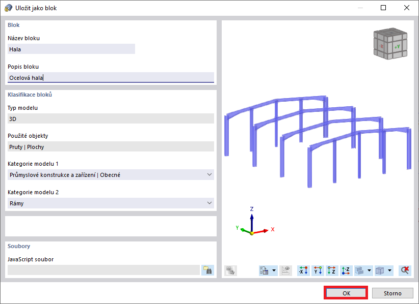 FAQ 005211 | Mohu v Dlubal centru smazat uživatelsky zadané bloky?