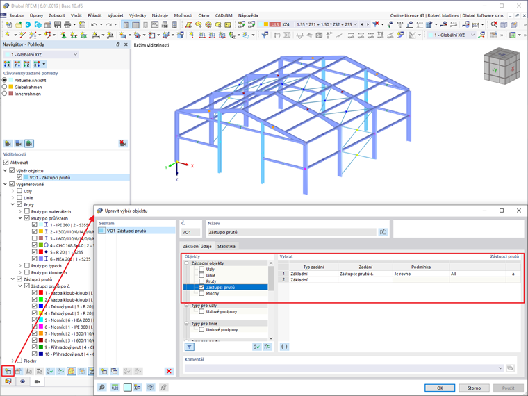 FAQ 005213 | Pokud aktivuji Viditelnost v Navigátoru Pohledy, nevidím a nemohu použít zástupce, přestože je mám zapnuté. Proč?