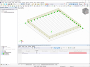 FAQ 005214 | Chtěl bych posoudit železobetonovou desku na protlačení. Vybral jsem uzel a nastavil jej k posouzení na protlačení. Uzel je vyhodnocen jako neplatn