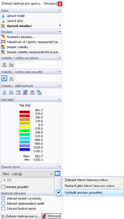 Možnosti a příkazy pro časovou vrstvu