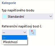 Výběr referenčního bodu