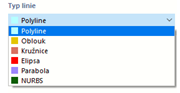 Typy linií