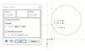 Grafické zadání kruhu