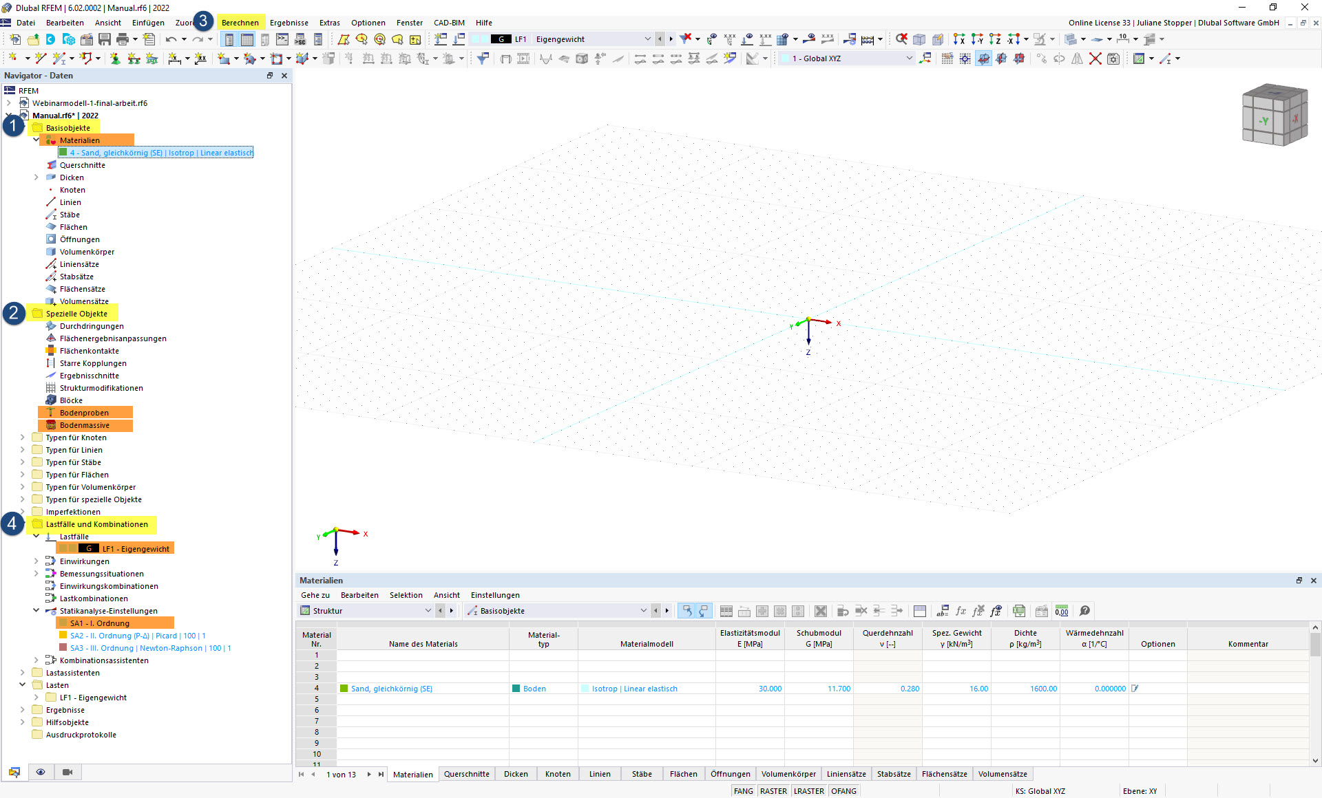 Zahrnutí geotechnické analýzy do programu RFEM 6