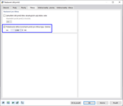 Nastavení sítě pro půdní masivy