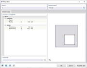 Dialog "Nový otvor'"