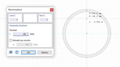 Grafické zadání kruhového prvku