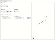 Dialog 'Nový napěťový bod', záložka 'Na prvku'