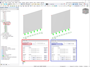 FAQ 005221 | V programu RFEM 6 se u liniových podpor nezobrazují lokální podporové reakce. Jak musím postupovat, abych je získal?