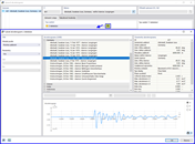 Výběr akcelerogramu v knihovně