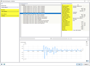 Filtrování zemětřesení a kontrola parametrů