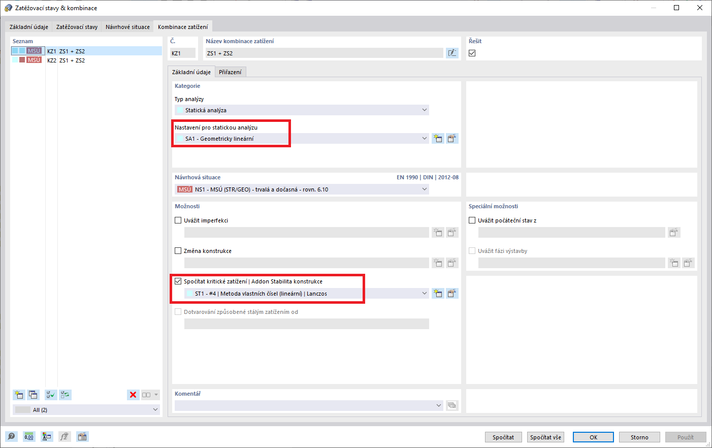 Metoda stanovení tvaru vybočení jako podkladu pro stanovení imperfekce