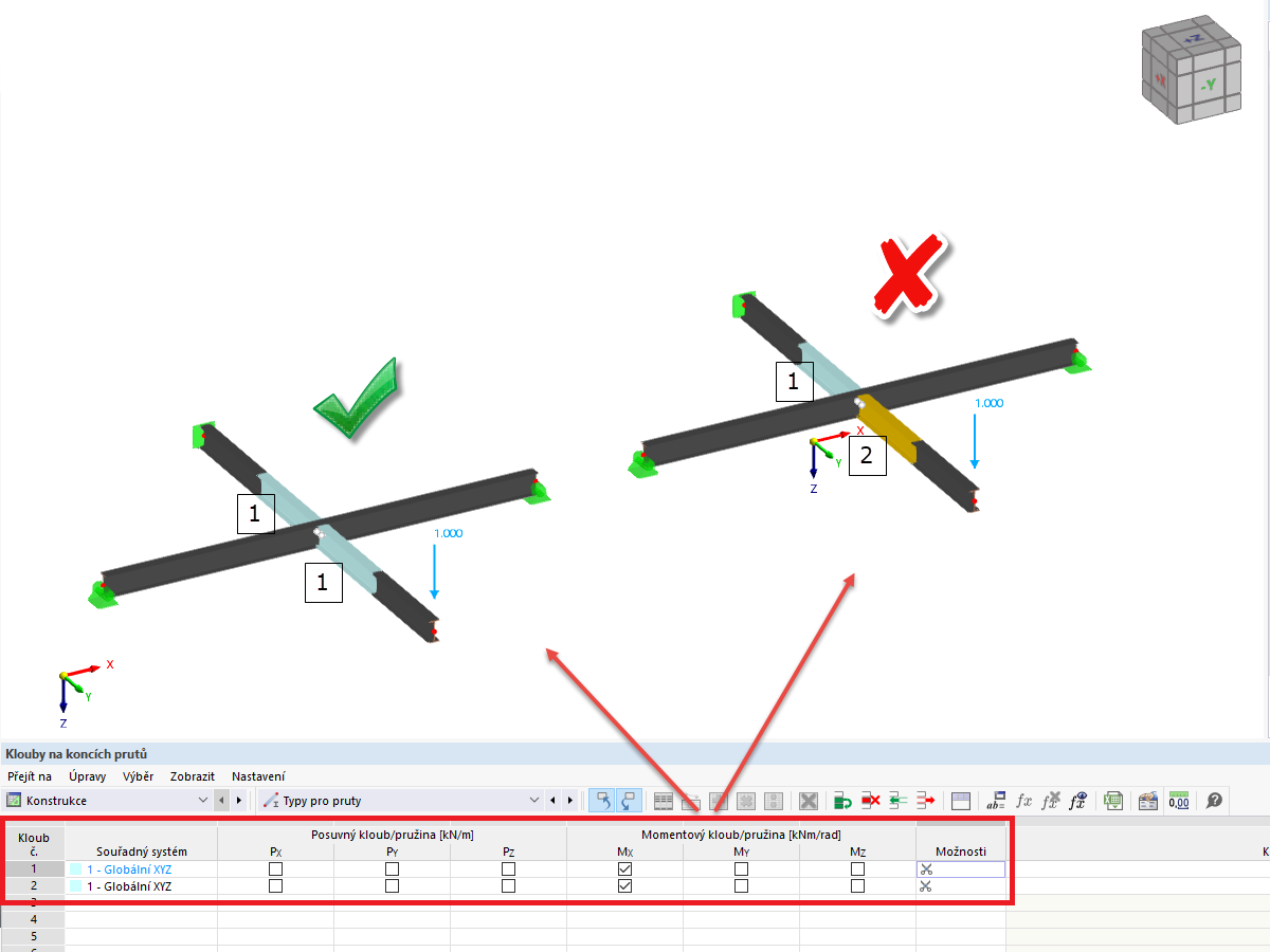 FAQ 005228 | Při použití několika nůžkových kloubů dochází vždy k nestabilitě. Nemohu ale najít příčinu.