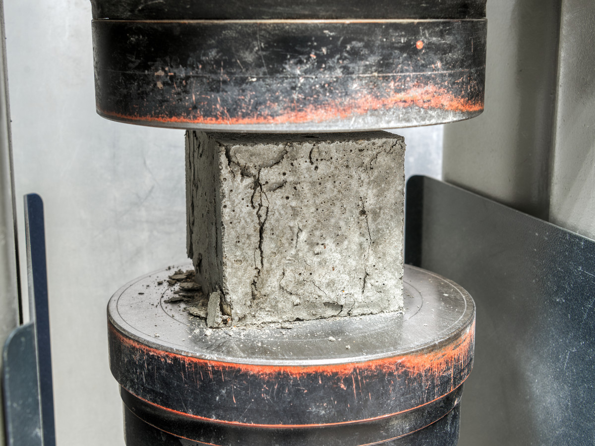 Laboratoř pro testování stavebních materiálů