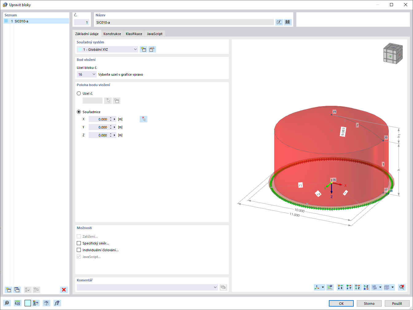 FAQ 005232 | Jak mohu v programu RFEM 6 vytvořit klenuté dno?