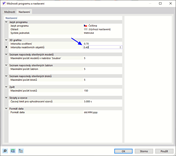 Změna intenzity zobrazení neaktivních objektů