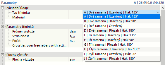 Vyberte typ držáku