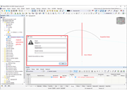 FAQ 005250 | V programu RFEM bych chtěl vytvořit rotačně symetrickou plochu. Rotační plocha se však nevytvoří. Co může být příčinou?
