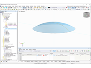 FAQ 005250 | V programu RFEM bych chtěl vytvořit rotačně symetrickou plochu. Rotační plocha se však nevytvoří. Co může být příčinou?