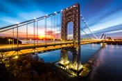 George Washington Bridge v New Yorku