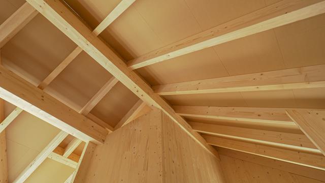 Dřevěný dům pro udržitelnou výstavbu