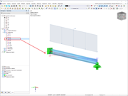 FAQ 005251 | V kterém bodě průřezu se uvažují podpory a zatížení při výpočtu vázaného kroucení?
