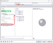 Nové zatížení na uzel - typ zatížení Hmota