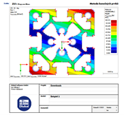 Tisk grafiky s textovým polem