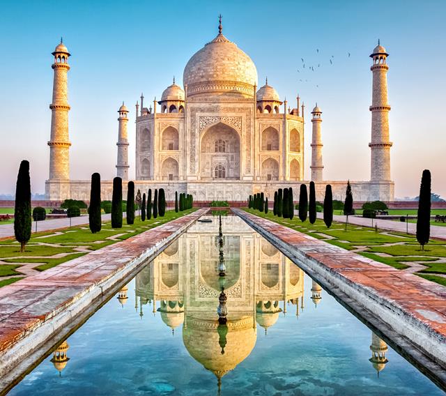 Tádž Mahal v Indii