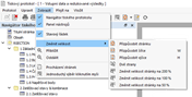 Tiskový protokol Nabídka „Zobrazit“