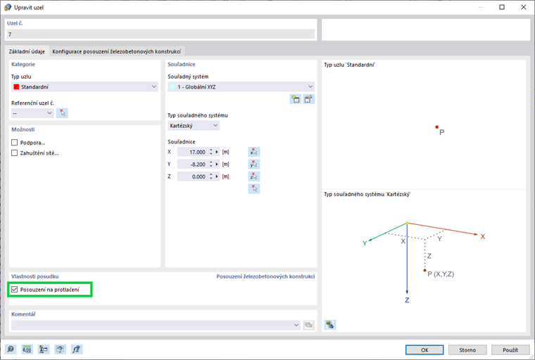 KB 001741 | Posouzení na protlačení v programu RFEM 6 podle ACI 318-19 a CSA A23.3-19