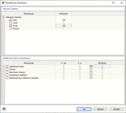Posun čísla objektů a zatěžovacích stavů