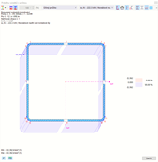 Posouzení oceli - rozdělení napětí na účinném průřezu