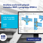 Analýza ocelových přípojů \n metodou MKP v programu RFEM 6