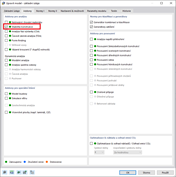 Aktivace addonu Stabilita konstrukce