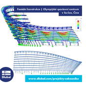 Fasádní konstrukce | Olympijské sportovní centrum v Su-čou, Čína