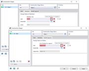 Pruty a uzlové podpory ve fázi výstavby 1