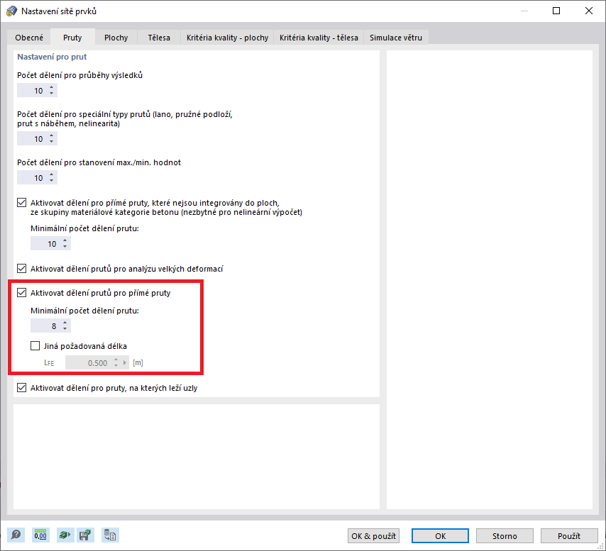 FAQ 005281 | Moje výsledky pro výpočet s vázaným kroucením jsou nevěrohodné. Co by mohlo být příčinou?
